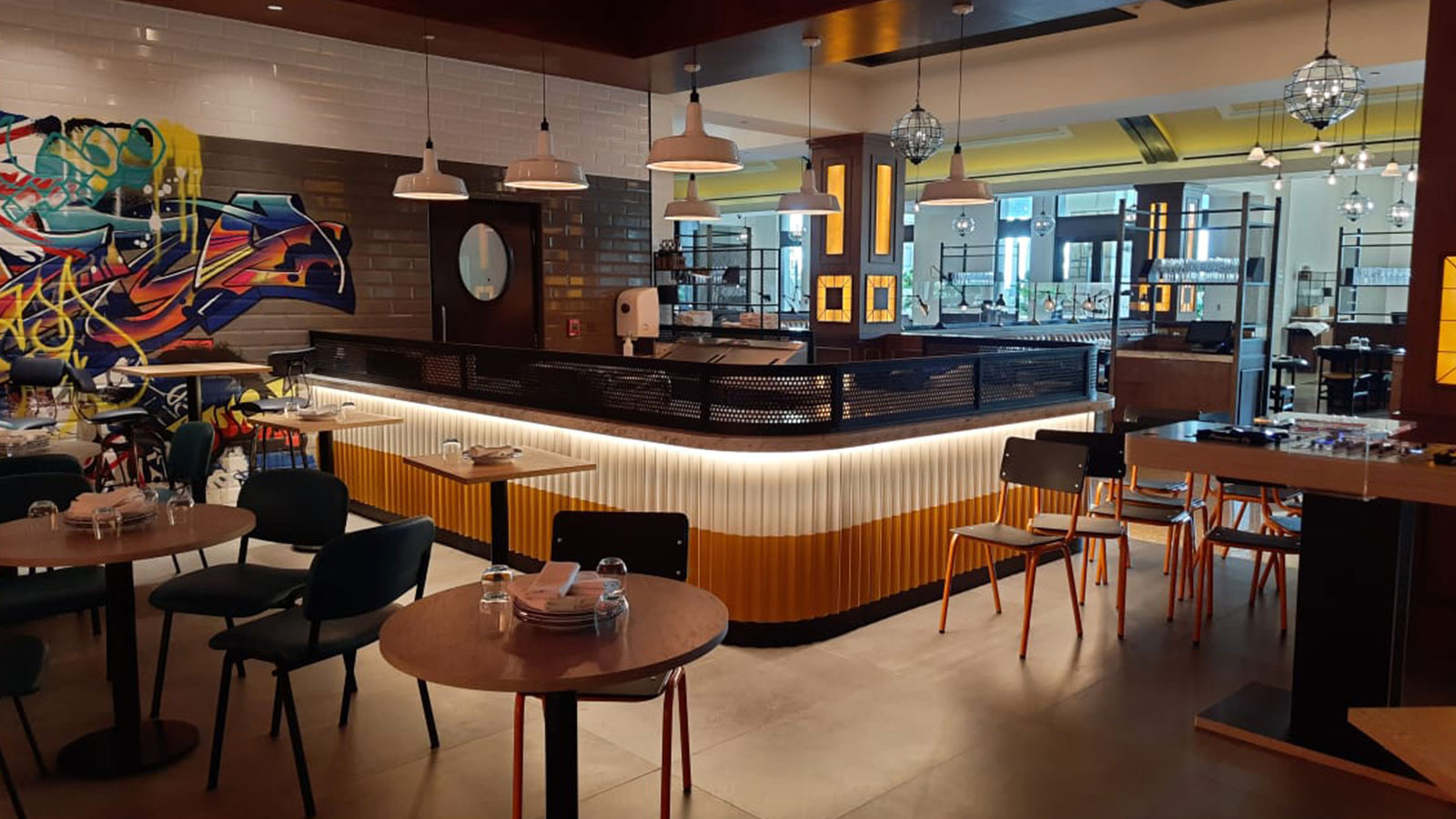 Bread Street Kitchen Restaurant Grand Woodworks LLC Joinery Interiors   10 6 